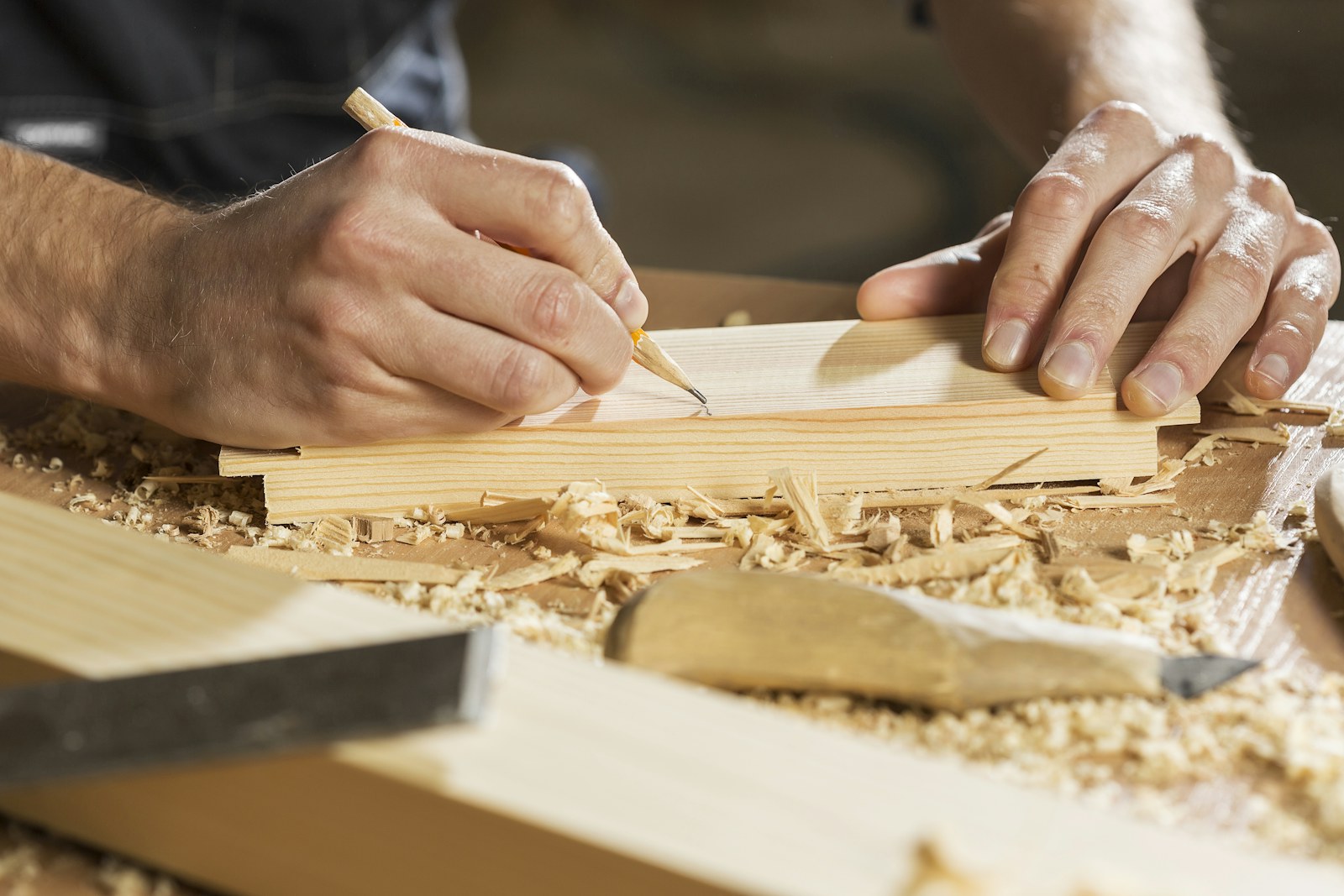 Lavorazione del legno — immagine demo